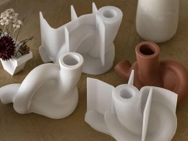 Molde silicona porta vela nudo nordico 